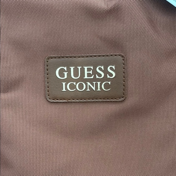 Guess Iconic Brown Tote Bag - Picture 2 of 5